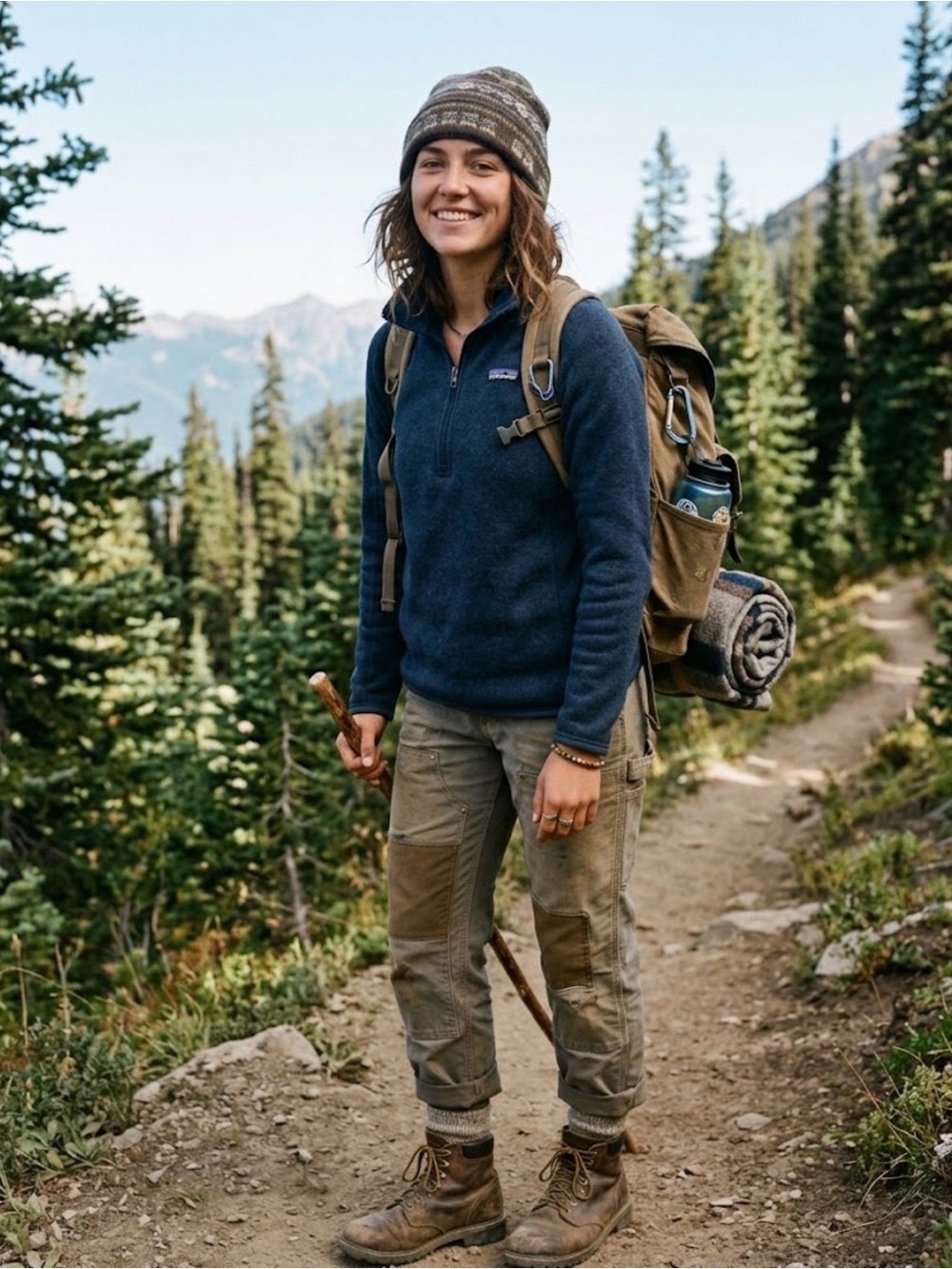 Patagonia Women’s Dark Navy Quarter-Zip Pullover